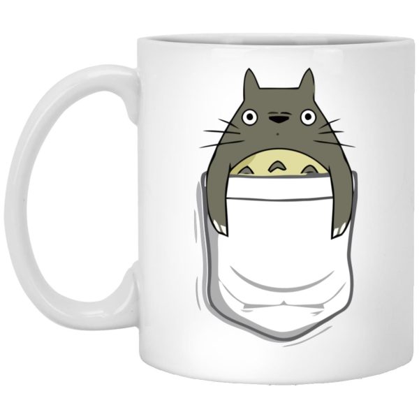 Studio Ghibli Totoro - Totoro in Pocket Mug-House Decor, Mug, My Neighbor Totoro, Studio Ghibli Totoro