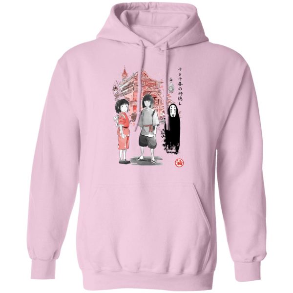 No Face From Spirited Away - Spirited Away – Sen and Friends by the Bathhouse Hoodie-Apparel, Hoodie, No Face From Spirited Away, Spirited Away