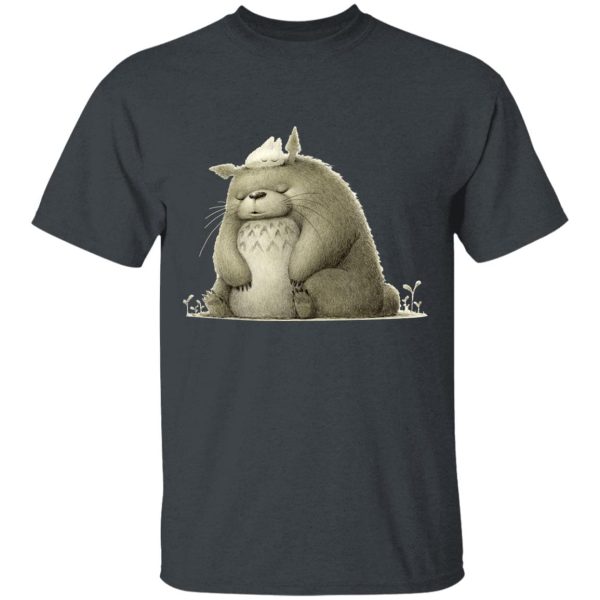 Studio Ghibli My Neighbor Totoro - The Fluffy Totoro T Shirt-Apparel, My Neighbor Totoro, Studio Ghibli My Neighbor Totoro, Tshirt