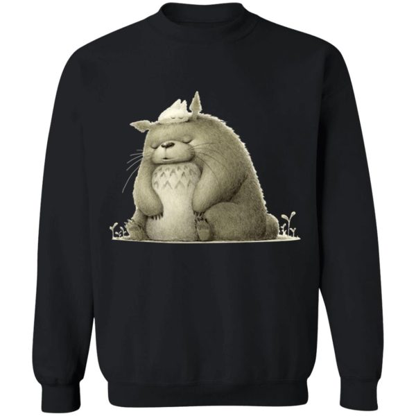 Studio Ghibli My Neighbor Totoro - The Fluffy Totoro Sweatshirt-Apparel, My Neighbor Totoro, Studio Ghibli My Neighbor Totoro, Sweatshirt