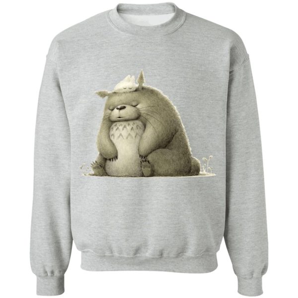 Studio Ghibli My Neighbor Totoro - The Fluffy Totoro Sweatshirt-Apparel, My Neighbor Totoro, Studio Ghibli My Neighbor Totoro, Sweatshirt