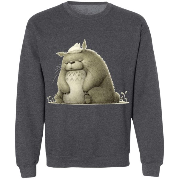 Studio Ghibli My Neighbor Totoro - The Fluffy Totoro Sweatshirt-Apparel, My Neighbor Totoro, Studio Ghibli My Neighbor Totoro, Sweatshirt