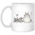 Totoro At The Bus Stop Mug 11Oz