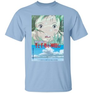 Spirited Away Characters - Spirited Away Poster T Shirt-Apparel, Spirited Away, Spirited Away Characters, Tshirt