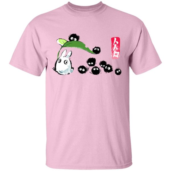 What Is Totoro In Japanese - Mini Totoro and the Soot Balls T Shirt-Apparel, My Neighbor Totoro, Tshirt, What Is Totoro In Japanese