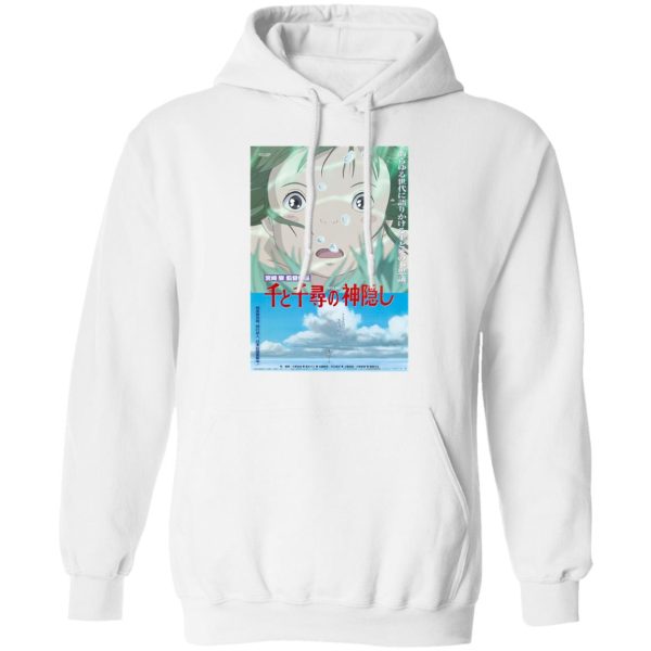 Dragon In Spirited Away - Spirited Away Poster Hoodie-Apparel, Dragon In Spirited Away, Hoodie, Spirited Away, Spirited Away Bathhouse, Spirited Away Soot Sprites