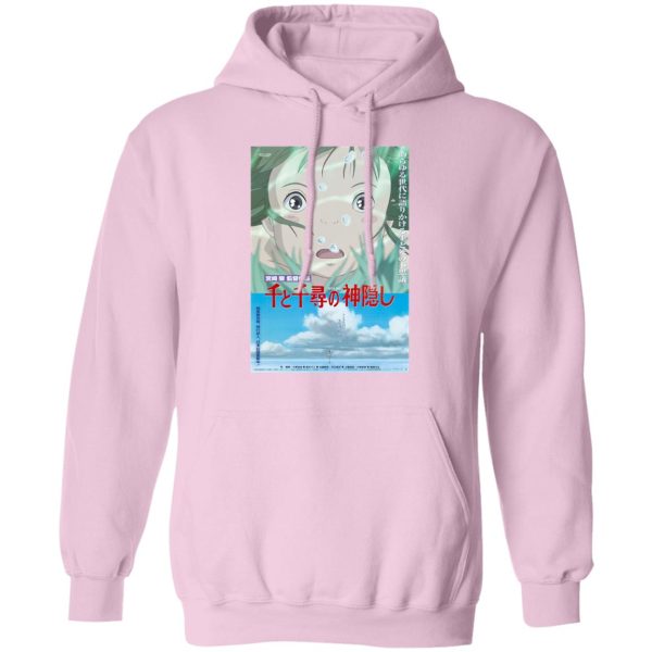 Dragon In Spirited Away - Spirited Away Poster Hoodie-Apparel, Dragon In Spirited Away, Hoodie, Spirited Away, Spirited Away Bathhouse, Spirited Away Soot Sprites