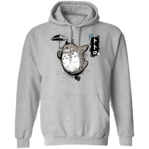 Studio Ghibli Totoro Movie - Spinning Totoro Hoodie-Apparel, Hoodie, My Neighbor Totoro, Studio Ghibli Totoro Movie