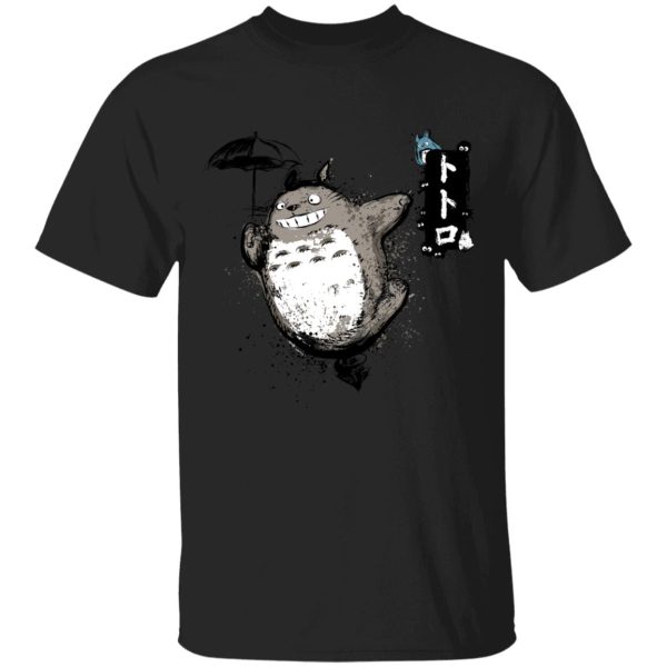 Totoro Meaning - Spinning Totoro T Shirt-Apparel, My Neighbor Totoro, Totoro Meaning, Tshirt