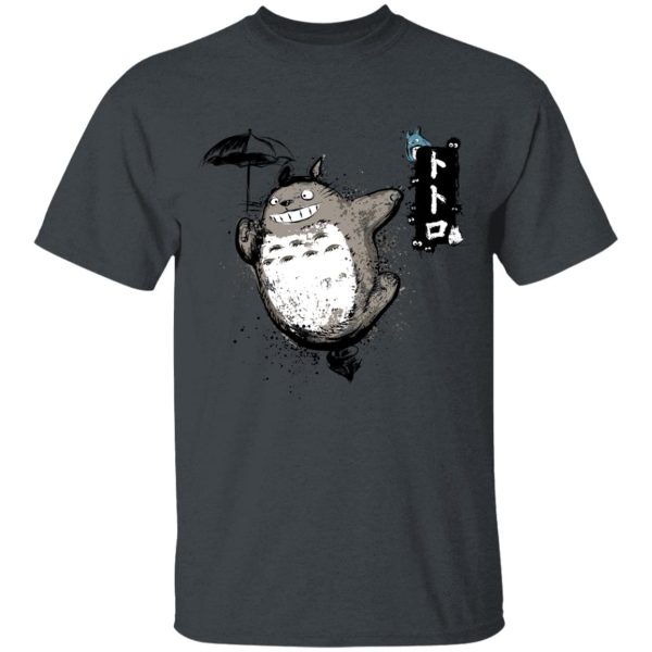 Totoro Meaning - Spinning Totoro T Shirt-Apparel, My Neighbor Totoro, Totoro Meaning, Tshirt