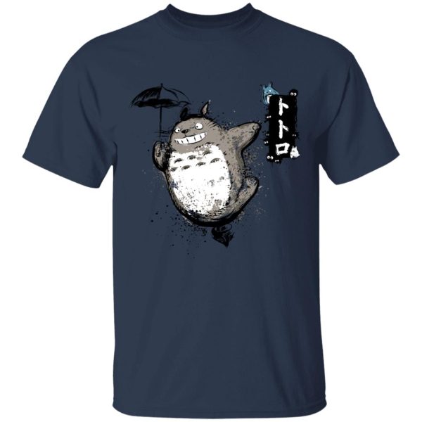 Totoro Meaning - Spinning Totoro T Shirt-Apparel, My Neighbor Totoro, Totoro Meaning, Tshirt