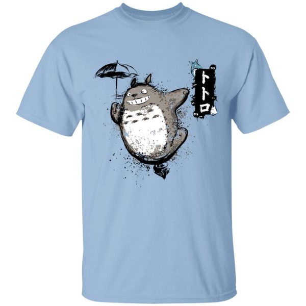 Totoro Meaning - Spinning Totoro T Shirt-Apparel, My Neighbor Totoro, Totoro Meaning, Tshirt