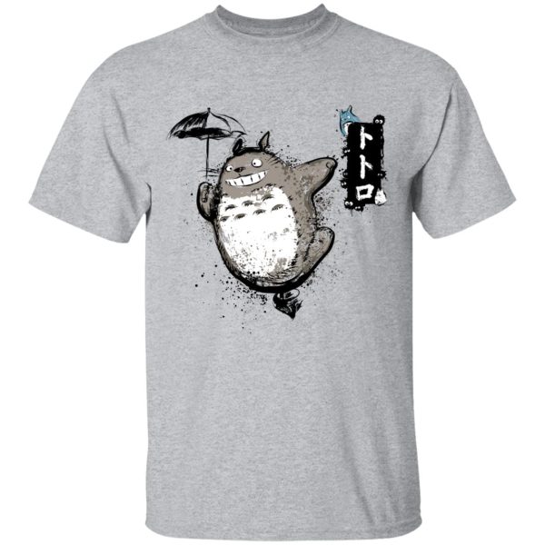 Totoro Meaning - Spinning Totoro T Shirt-Apparel, My Neighbor Totoro, Totoro Meaning, Tshirt