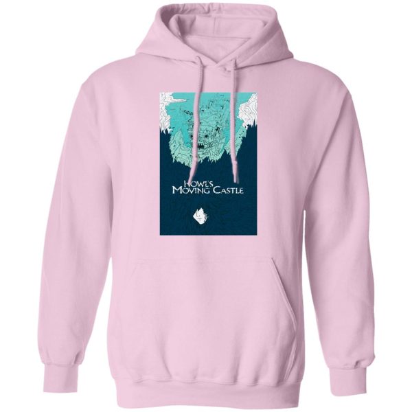 Special Edition Howl's Moving Castle - Howl’s Moving Castle Blue Tone Art Hoodie-Apparel, Hoodie, Howl's Moving Castle, Special Edition Howl's Moving Castle