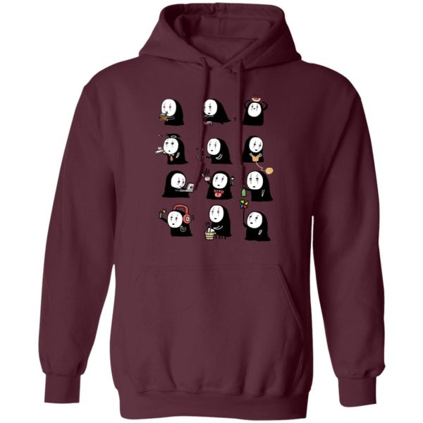 Spirited Away Review - Cute No Face Kaonashi Collection Hoodie-Hoodie, kaonashi, no face, Spirited Away, Spirited Away Review