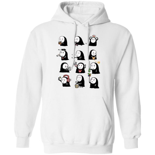 Spirited Away Review - Cute No Face Kaonashi Collection Hoodie-Hoodie, kaonashi, no face, Spirited Away, Spirited Away Review