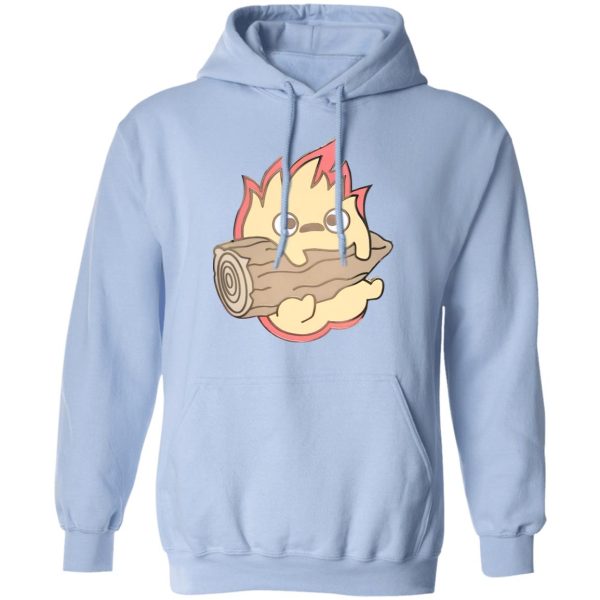 Howl's Moving Castle Sheet Music - Howl’s Moving Castle – Calcifer Chibi Hoodie-Apparel, Hoodie, Howl's Moving Castle, Howl's Moving Castle Sheet Music