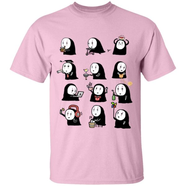 Spirited Away Witch - Cute No Face Kaonashi Collection T Shirt-Apparel, kaonashi, no face, Spirited Away, Spirited Away Witch