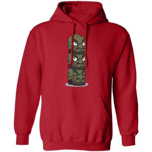 Spirited Away 2001 - Spirited Away – Yubaba Kashira 3 Heads Hoodie-Apparel, Hoodie, Spirited Away, Spirited Away 2001