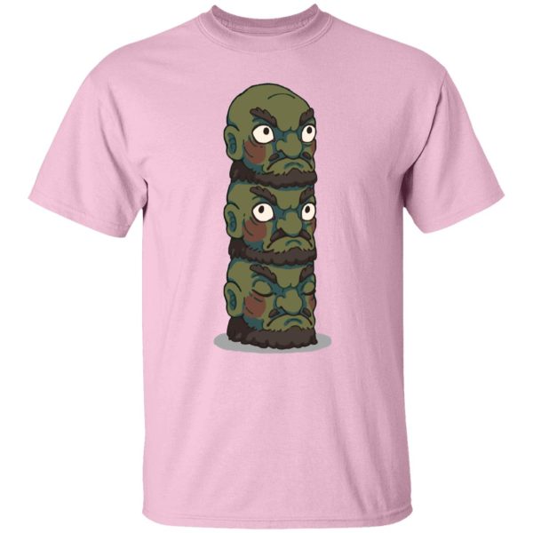 Spirited Away No Face - Spirited Away – Yubaba Kashira 3 Heads T Shirt-Apparel, Spirited Away, Spirited Away No Face, Tshirt