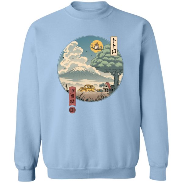 My Neighbor Totoro Mei - My Neighbor Totoro Ukiyo-e Art Sweatshirt-Apparel, My Neighbor Totoro, My Neighbor Totoro Mei, Sweatshirt