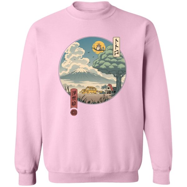 My Neighbor Totoro Mei - My Neighbor Totoro Ukiyo-e Art Sweatshirt-Apparel, My Neighbor Totoro, My Neighbor Totoro Mei, Sweatshirt