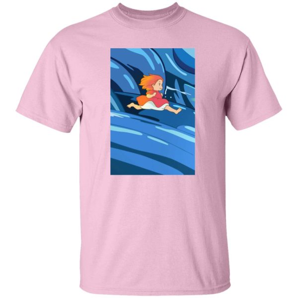 Ponyo Characters - Ponyo Upon the Sea T Shirt-Apparel, ponyo, Ponyo Characters, Tshirt