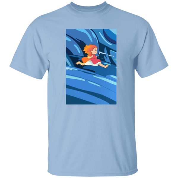 Ponyo Characters - Ponyo Upon the Sea T Shirt-Apparel, ponyo, Ponyo Characters, Tshirt