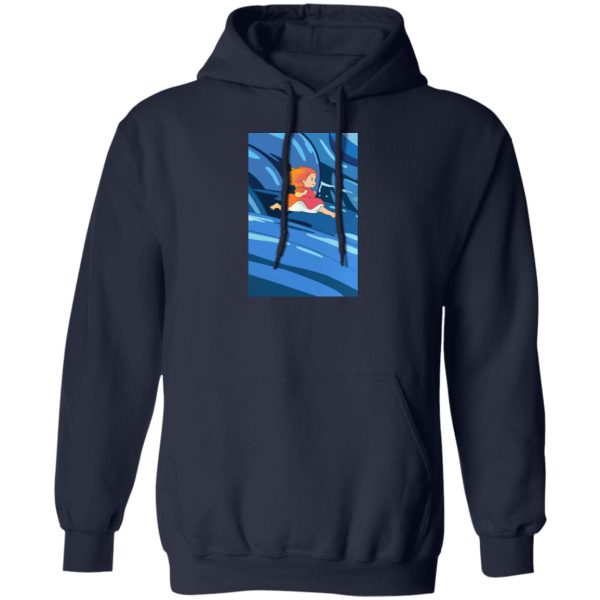 English Ponyo Cast - Ponyo Upon the Sea Hoodie-Apparel, English Ponyo Cast, Hoodie, ponyo