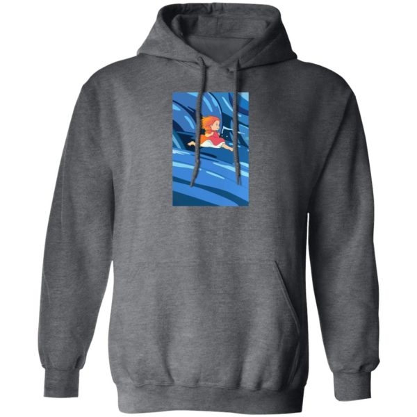 English Ponyo Cast - Ponyo Upon the Sea Hoodie-Apparel, English Ponyo Cast, Hoodie, ponyo