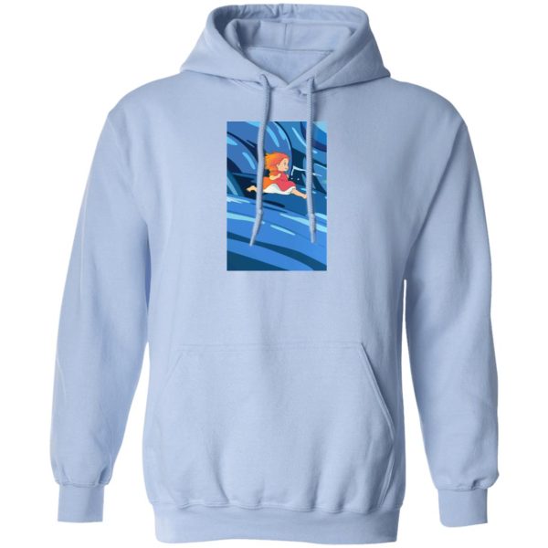 English Ponyo Cast - Ponyo Upon the Sea Hoodie-Apparel, English Ponyo Cast, Hoodie, ponyo