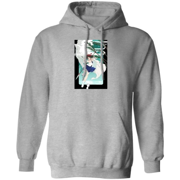 Princess Mononoke Cosplay - Princess Mononoke Fanart Hoodie-Apparel, Hoodie, princess mononoke, Princess Mononoke Cosplay