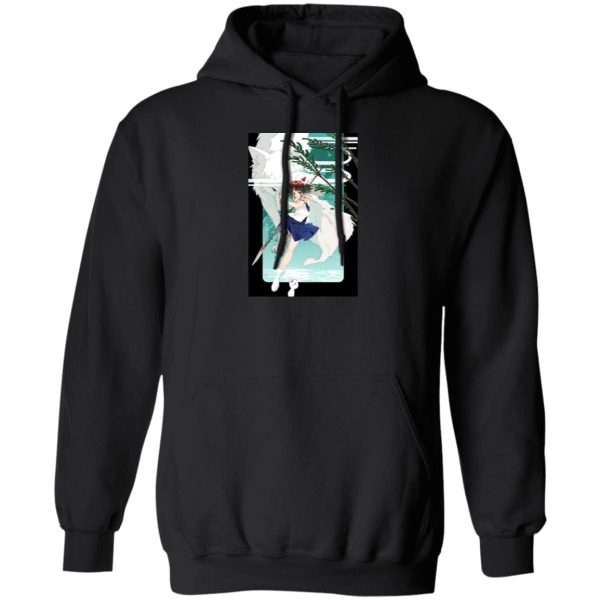 Princess Mononoke Cosplay - Princess Mononoke Fanart Hoodie-Apparel, Hoodie, princess mononoke, Princess Mononoke Cosplay