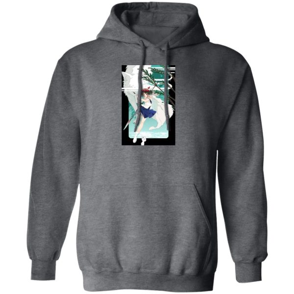 Princess Mononoke Cosplay - Princess Mononoke Fanart Hoodie-Apparel, Hoodie, princess mononoke, Princess Mononoke Cosplay