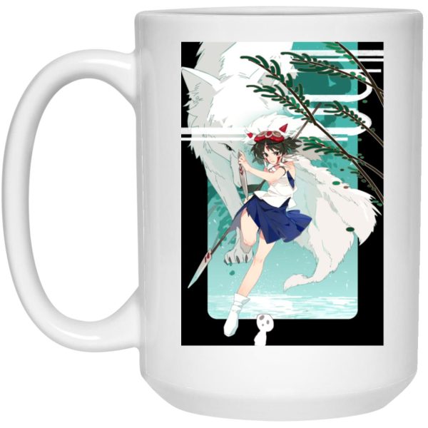 Princess Mononoke Princess - Princess Mononoke Fanart Mug-House Decor, Mug, princess mononoke, Princess Mononoke Princess