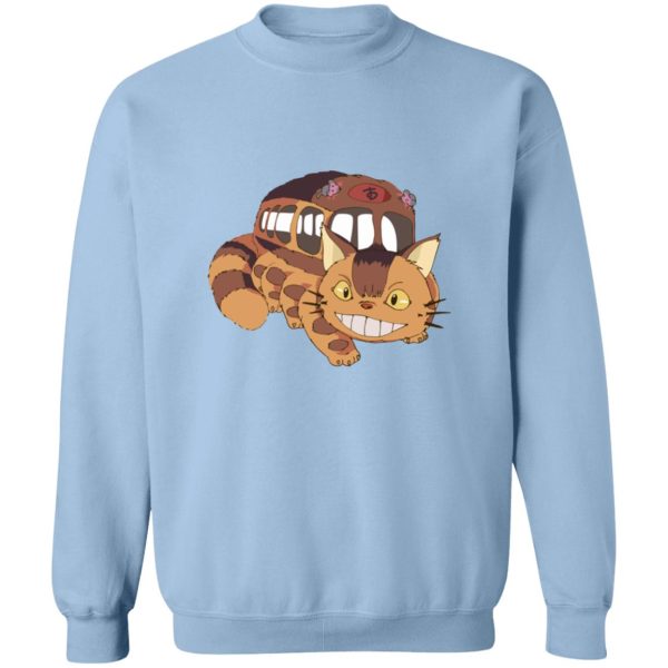 Mei My Neighbor Totoro - My Neighbor Totoro Smiling Cat Bus Sweatshirt-Apparel, Mei My Neighbor Totoro, My Neighbor Totoro, Sweatshirt