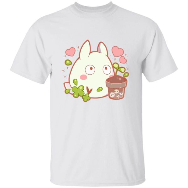 My Neighbor Totoro Film - Mini White Totoro T Shirt-Apparel, My Neighbor Totoro, My Neighbor Totoro Film, Tshirt