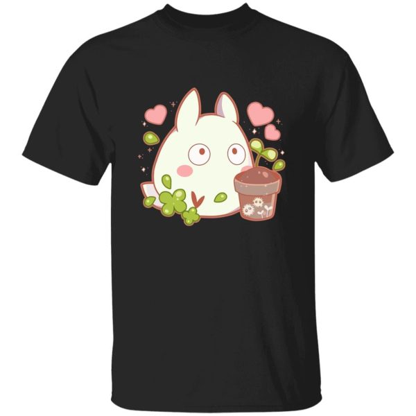 My Neighbor Totoro Film - Mini White Totoro T Shirt-Apparel, My Neighbor Totoro, My Neighbor Totoro Film, Tshirt