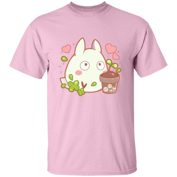 My Neighbor Totoro Film - Mini White Totoro T Shirt-Apparel, My Neighbor Totoro, My Neighbor Totoro Film, Tshirt