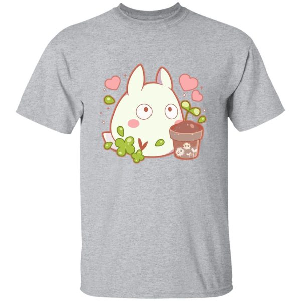 My Neighbor Totoro Film - Mini White Totoro T Shirt-Apparel, My Neighbor Totoro, My Neighbor Totoro Film, Tshirt