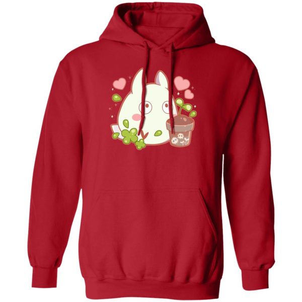 My Neighbour Totoro Cast - Mini White Totoro Hoodie-Apparel, Hoodie, My Neighbor Totoro, My Neighbour Totoro Cast