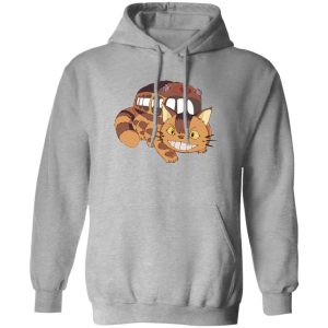 My Neighbor Totoro Film Series - My Neighbor Totoro Smiling Cat Bus Hoodie-Apparel, Hoodie, My Neighbor Totoro, My Neighbor Totoro Film Series