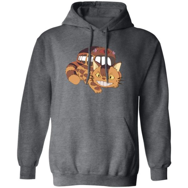 My Neighbor Totoro Film Series - My Neighbor Totoro Smiling Cat Bus Hoodie-Apparel, Hoodie, My Neighbor Totoro, My Neighbor Totoro Film Series