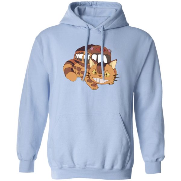 My Neighbor Totoro Film Series - My Neighbor Totoro Smiling Cat Bus Hoodie-Apparel, Hoodie, My Neighbor Totoro, My Neighbor Totoro Film Series