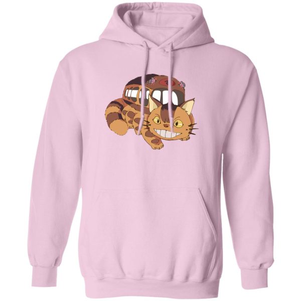 My Neighbor Totoro Film Series - My Neighbor Totoro Smiling Cat Bus Hoodie-Apparel, Hoodie, My Neighbor Totoro, My Neighbor Totoro Film Series