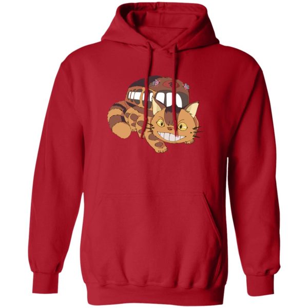 My Neighbor Totoro Film Series - My Neighbor Totoro Smiling Cat Bus Hoodie-Apparel, Hoodie, My Neighbor Totoro, My Neighbor Totoro Film Series