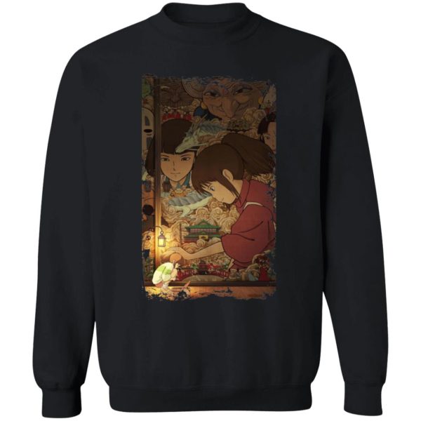 Spirited Away Witch - Spirited Away Movie China Poster Sweatshirt-Apparel, Spirited Away, Spirited Away Witch, Sweatshirt