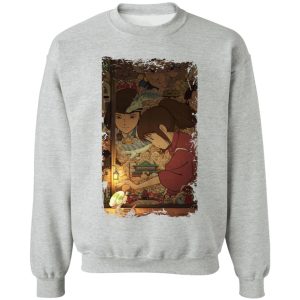 Spirited Away Witch - Spirited Away Movie China Poster Sweatshirt-Apparel, Spirited Away, Spirited Away Witch, Sweatshirt