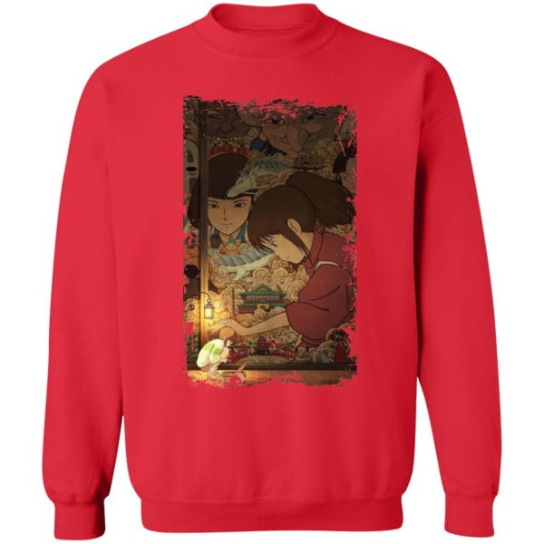 Spirited Away Witch - Spirited Away Movie China Poster Sweatshirt-Apparel, Spirited Away, Spirited Away Witch, Sweatshirt