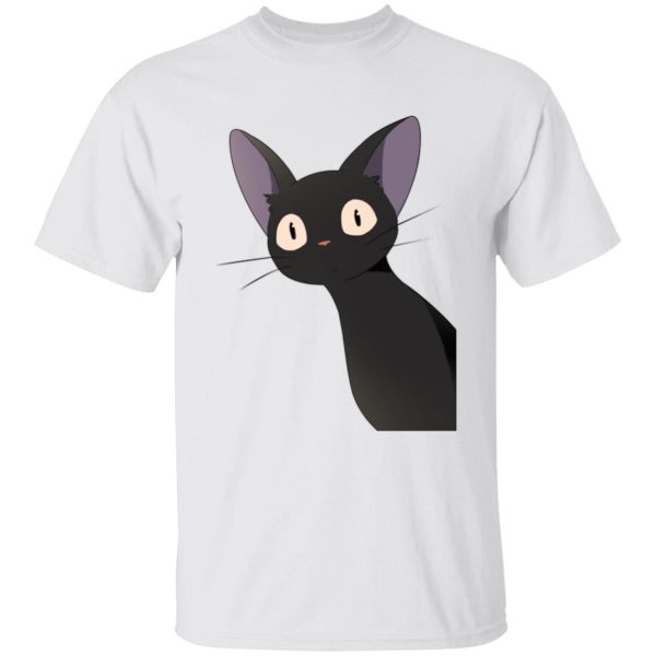 Kiki's Delivery Service Cat - Kiki’s Delivery Service  – Jiji Style 1 T Shirt-Apparel, Kiki's Delivery Service, Kiki's Delivery Service Cat, Tshirt